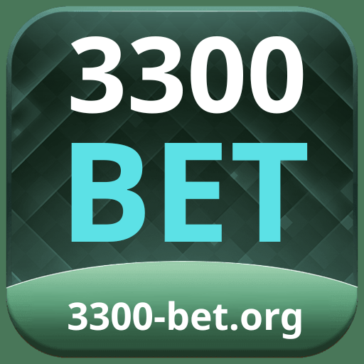 Imagem promocional da 3300BET mostrando a plataforma e suas vantagens